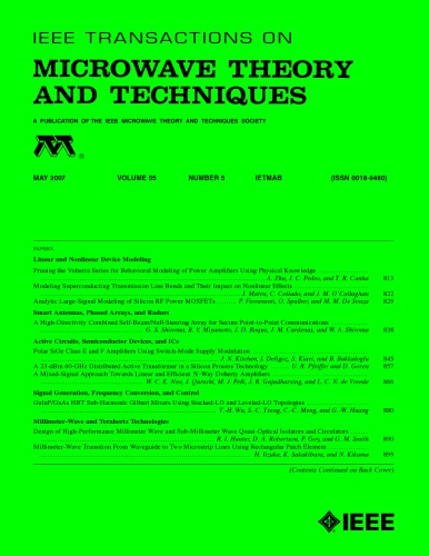 ﻿IEEE MTT-V055-I05 (2007-05)
