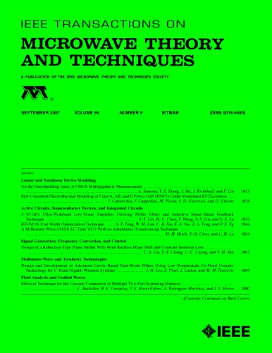 ﻿IEEE MTT-V055-I09 (2007-09)