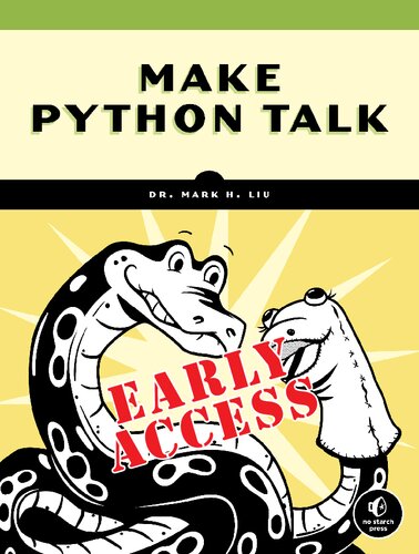 ﻿Make Python Talk(2021)[Liu][9781718501577]