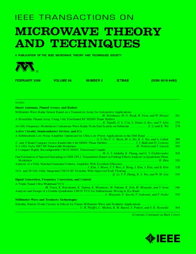 ﻿IEEE MTT-V056-I02 (2008-02)