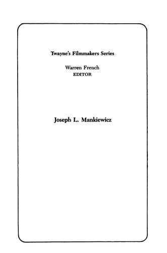 ﻿جوزف ال. مانکیویچ