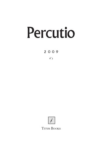 ﻿Percutio 2009 Performance Issue