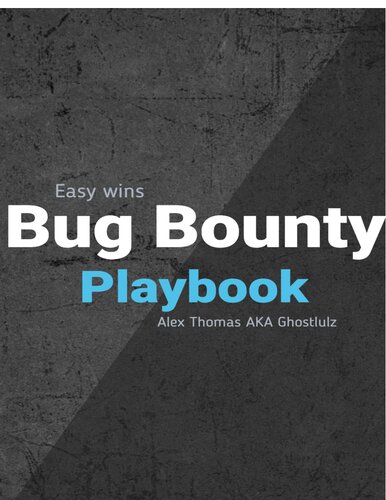 ﻿Bug Bounty Playbook نسخه 1