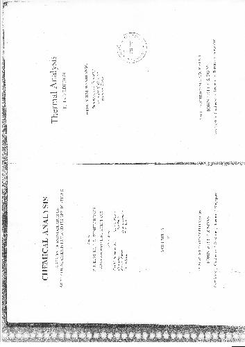 ﻿آنالیز حرارتی