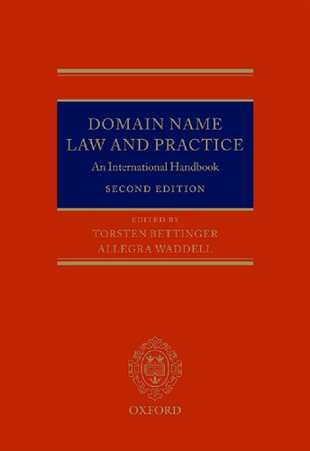 ﻿قانون و رویه نام دامنه: کتابچه راهنمای بین المللی