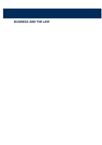 ﻿تجارت و قانون