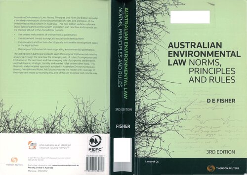 ﻿هنجارها، اصول و قواعد حقوق محیط زیست استرالیا.