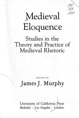 ﻿فصاحت قرون وسطی: مطالعات در نظریه و عمل بلاغت قرون وسطی