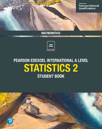 ﻿Edexcel International A Level Mathematics Statistics 2 کتاب دانش آموزی