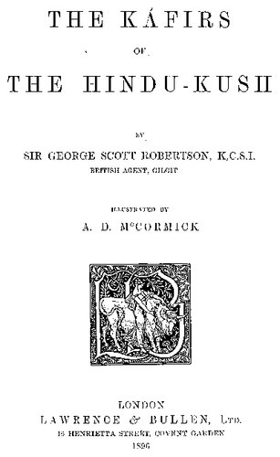 ﻿کافرها و هندو کوش ها