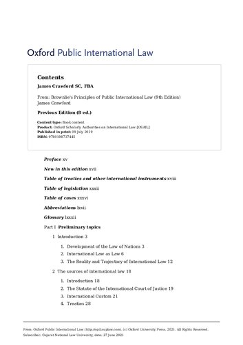 ﻿اصول حقوق بین الملل عمومی براونلی