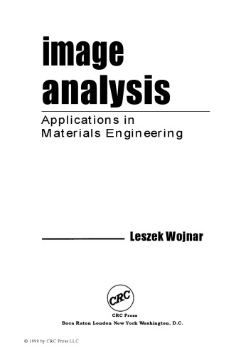 تجزیه و تحلیل تصویر: کاربردها در مهندسی مواد