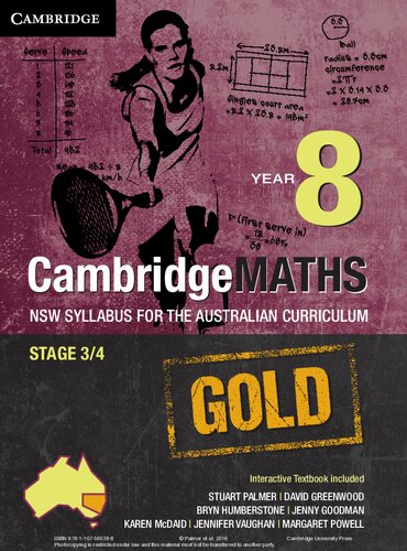 ﻿برنامه درسی Cambridge Mathematics GOLD NSW برای برنامه درسی استرالیا بسته سال 8 ()