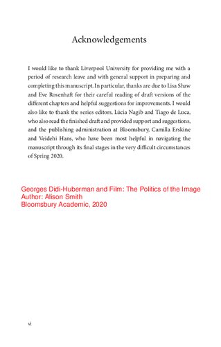 ﻿ژرژ دیدی-هوبرمن و فیلم: سیاست تصویر