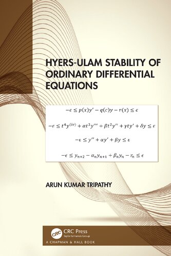 ﻿﻿ثبات معادلات دیفرانسیل معمولی Hyers-Ulam