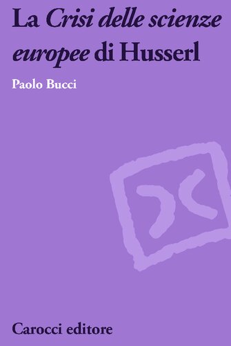 ﻿بحران هوسرل در علوم اروپایی