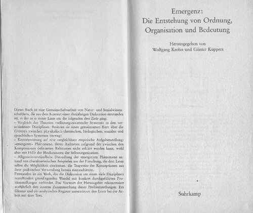 ﻿ظهور: پیدایش نظم و سازمان و معنا
