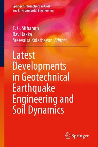 ﻿آخرین تحولات در مهندسی ژئوتکنیک زلزله و دینامیک خاک