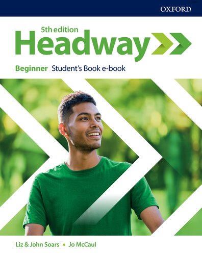 ﻿New Headway 5th Edition مبتدی. کتاب دانشجویی با مرکز منابع دانشجویی و دسترسی به تمرین آنلاین