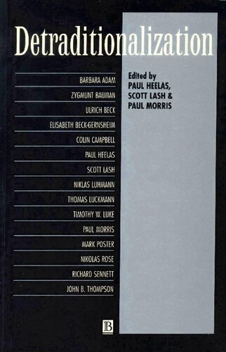 ﻿سنت زدایی: تأملات انتقادی درباره اقتدار و هویت: کنفرانسی با عنوان