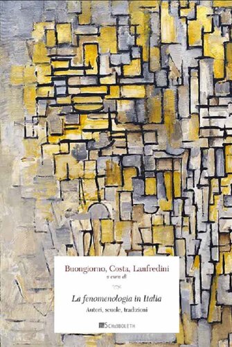 ﻿پدیدارشناسی در ایتالیا نویسندگان، مدارس، سنت ها