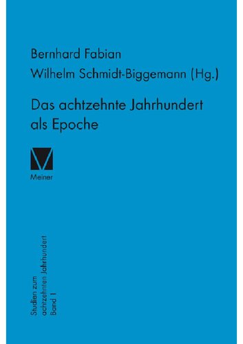 ﻿قرن هجدهم به عنوان یک عصر