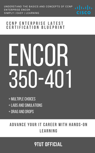 ﻿CCNP: ENCOR: 350-401: CCNP ENTERPRISE: Cisco Certified Network Professional: پیاده سازی و راه اندازی Cisco Enterprise Network Core Technologies (ENCOR)