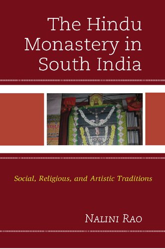 ﻿صومعه هندو در جنوب هند: سنت های اجتماعی ، مذهبی و هنری