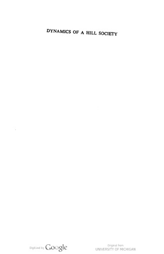 ﻿دینامیک یک جامعه تپه ای: نپالی ها در دارجلینگ و سیکیم هیمالیا