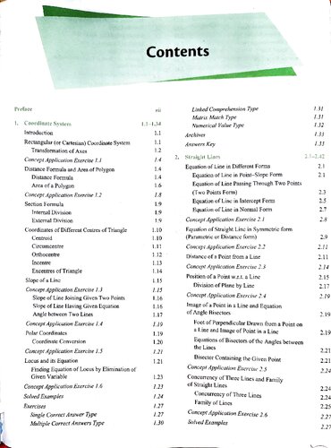 ﻿هندسه مختصات برای JEE (پیشرفته)، ویرایش 3