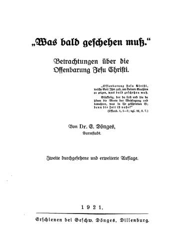 ﻿نوشته های دکتر Emil Dönges (کارهای گردآوری شده در pdf)