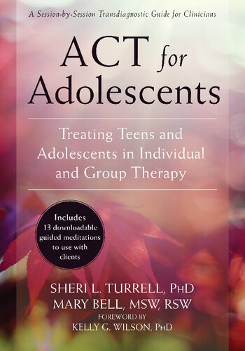 ﻿ACT for Adolescents: درمان نوجوانان و نوجوانان در درمان فردی و گروهی