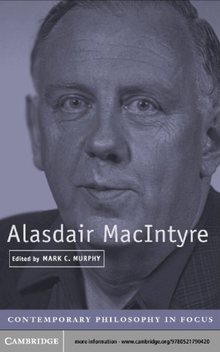 ﻿Alasdair MacIntyre (فلسفه معاصر در کانون)