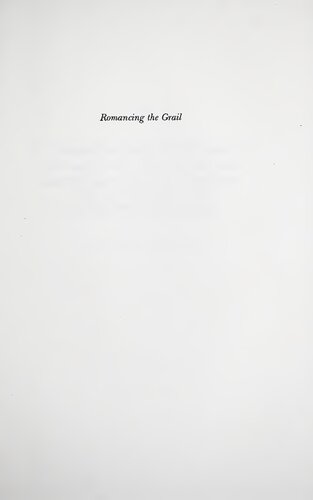 ﻿عاشقانه جام: ژانر، علم و تلاش در ولفرام پارزیوال