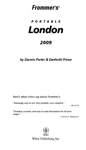 قابل حمل لندرور Frommer 2009