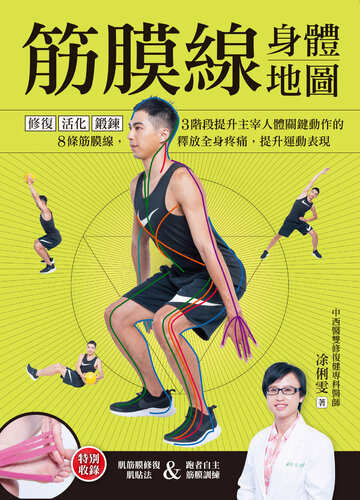 ﻿筋膜線身體地圖