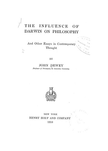 ﻿تأثیر داروین بر فلسفه و مقالات دیگر در اندیشه معاصر