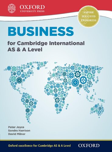 ﻿Business for Cambridge International AS & A Level (Cie a Level)