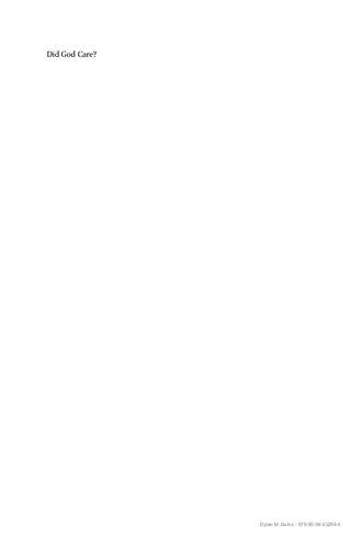 ﻿آیا خدا اهمیت داد؟ : مشیت، ثنویت و اراده در فلسفه یونانی بعدی و مسیحیت اولیه