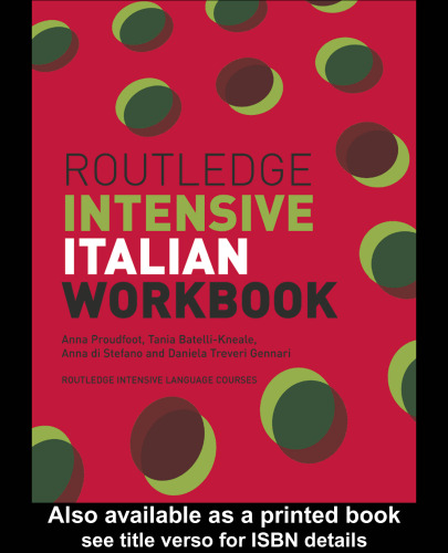 ﻿کتاب کار فشرده ایتالیایی Routledge ()