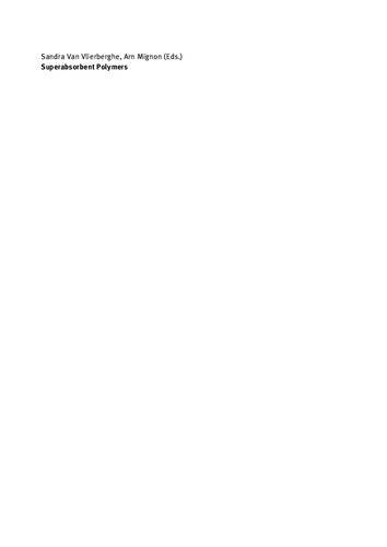 ﻿پلیمرهای سوپرجاذب: طراحی شیمیایی، پردازش و کاربردها