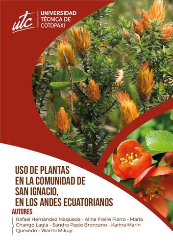 ﻿استفاده از گیاهان در جامعه San Ignacio، در آند اکوادور