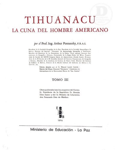 ﻿تیهواناکو. مهد مرد آمریکایی. جلد سوم