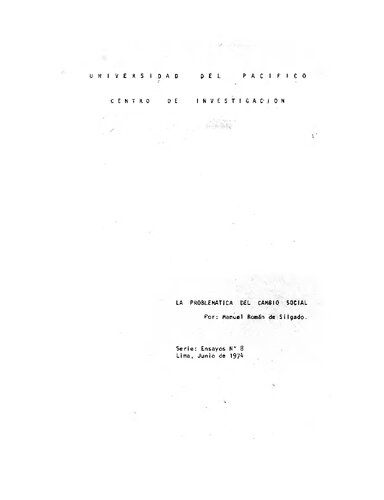 ﻿مشکل تغییر اجتماعی