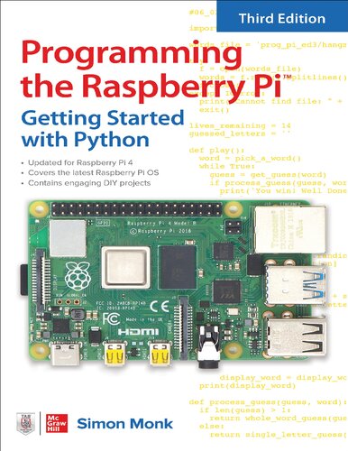 ﻿برنامه نویسی Raspberry Pi ، ویرایش سوم: شروع به کار با پایتون