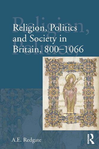 ﻿دین، سیاست و جامعه در بریتانیا، 800-1066