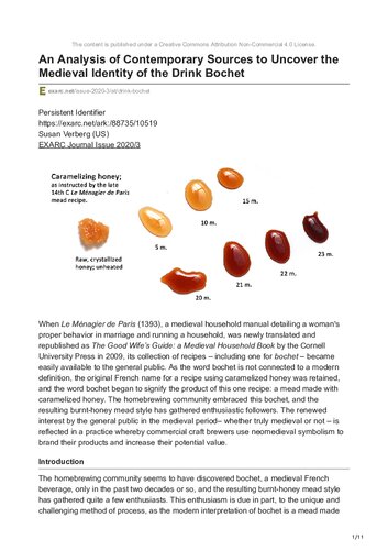 ﻿طرز تهیه آشپزی لیکور عسل Bochet Mead Medieval Bochet Mead Honey 2