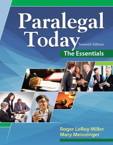 ﻿Paralegal Today: The Essentials