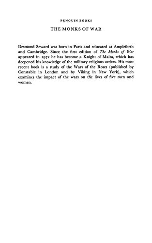 ﻿راهبان جنگ: دستورات مذهبی نظامی