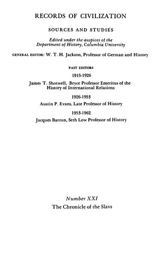 ﻿تواریخ اسلاوها